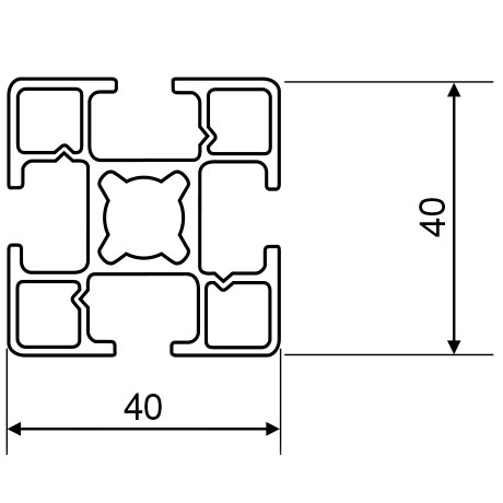 Fタイプ 柵縦材