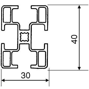 Fタイプ 柵横材