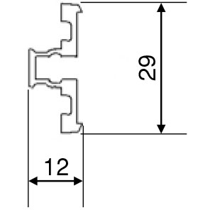 Dタイプ 柵縦材