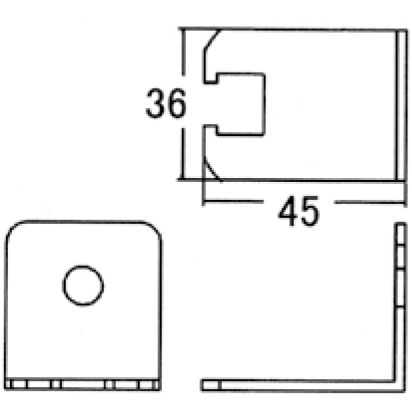 先端ブラケット